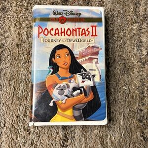 Disney Pocahontas II VHS with Colorful Cover Art